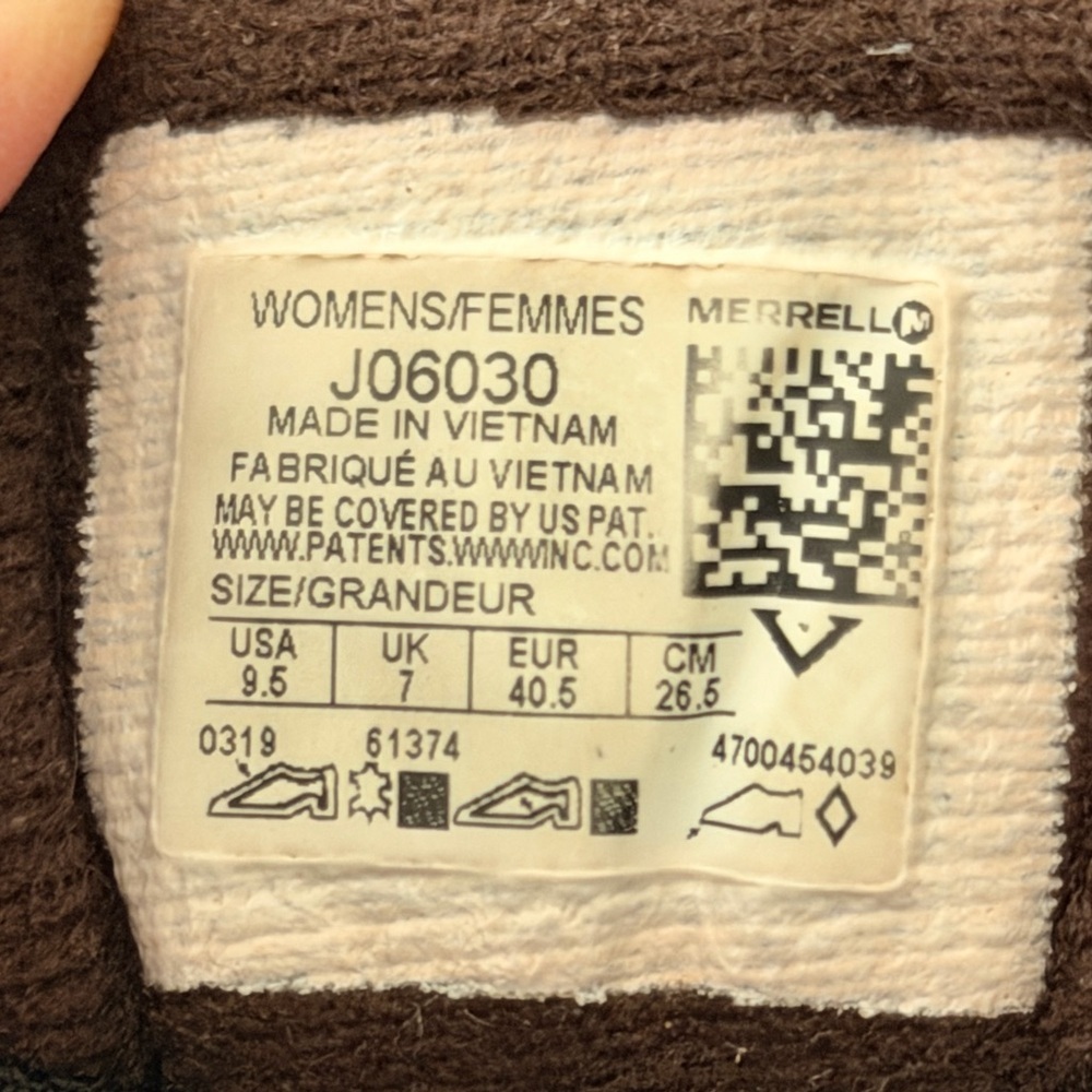 Merrell Women’s Moab 2 Waterproof Brindle Hiking Shoes, Size M 9.5 gently used - Picture 11 of 11